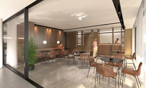 Floating image on the right